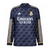 Camisa Real Madrid Away 23/24 Vini Jr. 7 Torcedor Manga Longa Masculina - Preto (Personalização Pré-Temporada) - comprar online
