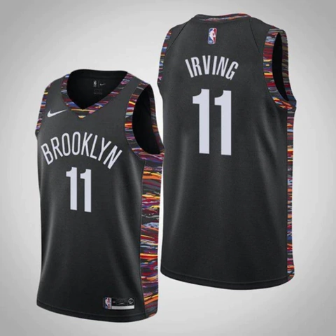 Jersey Brooklyn Nets Kyrie Irving Swingman - Preto