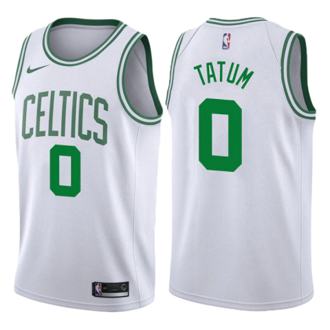 Jersey Boston Celtics Jayson Tatum Swingman - Branco