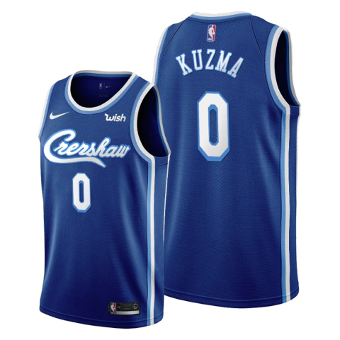 Jersey Los Angeles Lakers Kyle Kuzma Swingman - Azul - comprar online