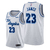 Jersey Los Angeles Lakers Classic Edition LeBron James Swingman - Branco - comprar online