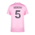 Camisa Inter Miami CF Home 23/24 Sergio 5 Torcedor Masculino - Rosa na internet
