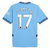 Camisa Manchester City Home 24/25 De Bruyne 17 Torcedor Masculino - Azul na internet