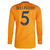 Camisa Real Madrid Away 24/25 Bellingham 5 Torcedor Manga Longa Masculina na internet