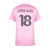 Camisa Inter Miami CF Home 23/24 Jordi Alba 18 Torcedor Masculino - Rosa na internet