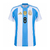 Camisa Seleção Argentina Home 24/25 E.Fernandez 8 Torcedor Masculino - Branco e Azul na internet