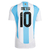 Camisa Seleção Argentina Home 2024 Messi 10 Torcedor Masculino - Branco e Azul na internet