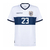 Camisa Seleção Equador Away 24/25 Caicedo 23 Torcedor Masculina - Branco na internet