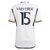 Camisa Real Madrid Home 23/24 Valverde 15 Torcedor Adidas Masculino - Branco na internet