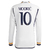 Camisa Real Madrid Home 23/24 Modric 10 Torcedor Manga Longa Masculina - Branco na internet