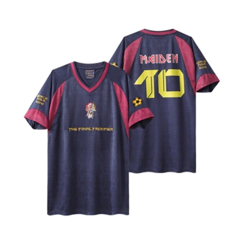 Camisa Iron Maiden x West Ham 2010 - Azul
