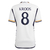 Camisa Real Madrid Home 23/24 Kroos 8 Torcedor Masculino - Branco na internet