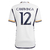 Camisa Real Madrid Home 23/24 Camavinga 12 Torcedor Masculino - Branco na internet