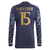 Camisa Real Madrid Away 23/24 Valverde 15 Torcedor Manga Longa Masculina - Preto na internet