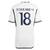 Camisa Real Madrid Home 23/24 Tchouaméni 18 Torcedor Masculino - Branco na internet