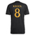 Camisa Real Madrid Third 23/24 Kroos 8 Torcedor Masculino - Chumbo na internet
