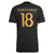 Camisa Real Madrid Third 23/24 Tchouaméni 18 Torcedor Masculino - Chumbo na internet