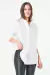 CAMISA OVERSIZE DE SATEN CON STRASS - Boca Catalina Clothing