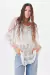 CAMISOLA KATA LINO Y TULL BORDADO CON LENTEJUELAS - comprar online