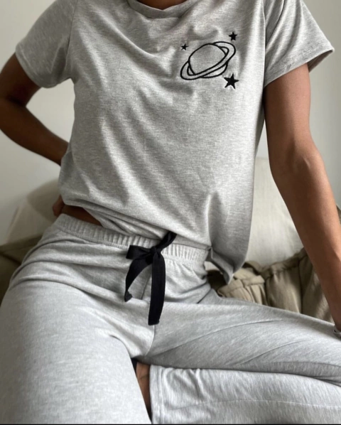 Pijama Zuzu - Gris