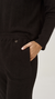 Conjunto Waffle Chenille - Negro - tienda online