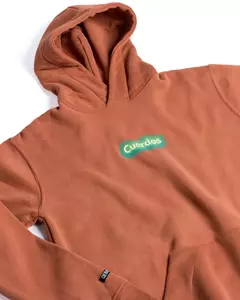 Hoodie HalfTone Marron - tienda online