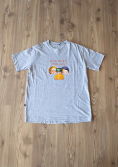 Remera Cheddar Kid Gris - comprar online