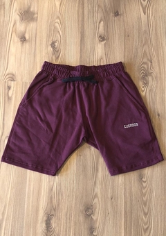 Short Jogger Bordo - comprar online