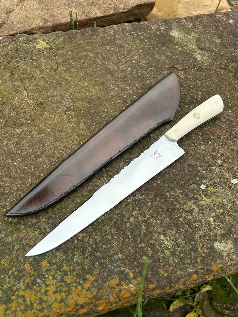 Faca artesanal campeira 10”