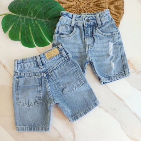 Bermuda infantil masculina