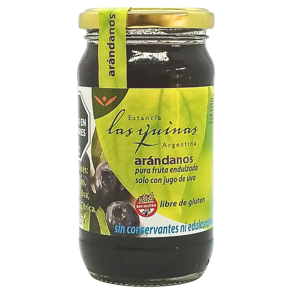 Mermelada de Arándanos Las Quinas con Jugo de Uva 2 x 400 gr