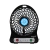 Ventilador USB Negro