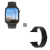 SmartWatch Dt100 Plus Negro