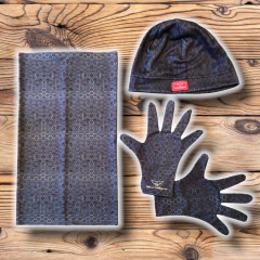 Conjunto Full Diseño Panal Dark - comprar online