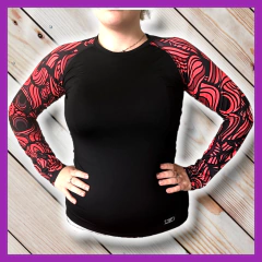 Camiseta Térmica de Mujer manga Infierno