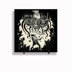 Quadro Azulejo Personalizado de Cerâmica 15x15 cm e Suporte Stranger Things MOD 08 - comprar online