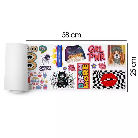 DTF GLITTER 58x25 - 64 L - comprar online