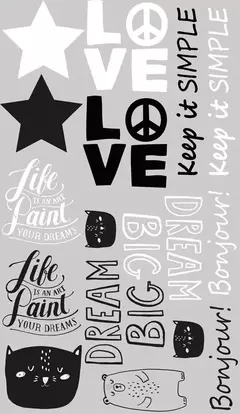 DTF GLITTER 58x100 - 08 en internet