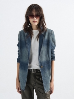 BLAZER OVER DENIM INDIGO LIGHT BLUE - comprar online