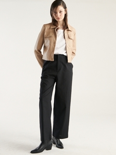 CAMPERA BASICA ECO CUERO Talle L