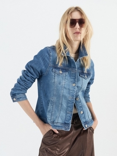 CAMPERA DENIM BASICA BLUE - comprar online