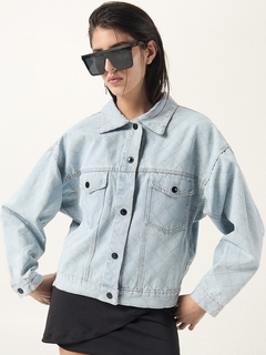 CAMPERA DENIM MATELASSE LANE - tienda online