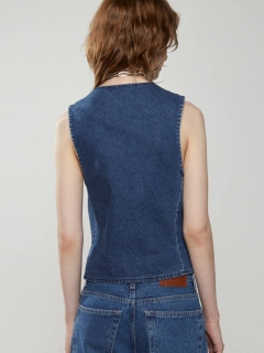 CHALECO OVER DENIM TALLE S ST MARIE Promo sin cambio - UPHILL STORE