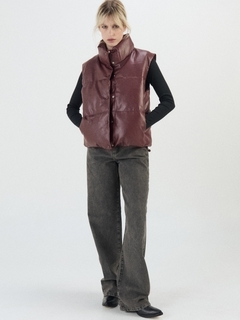 CHALECO PUFFER PU BORDO - UPHILL STORE