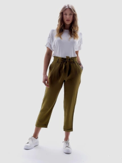 PANTALON SASTRERO MOM CINTO