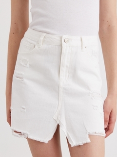 FALDA DENIM BROOKLYN WHITE ST MARIE Promo sin cambio