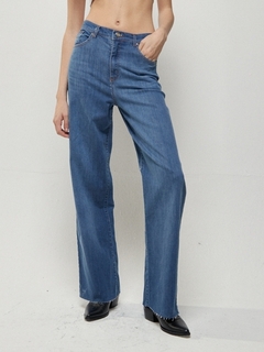 JEAN WIDE LEG BONNIE BLUE - comprar online