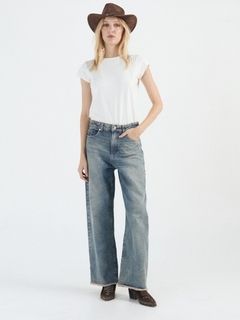 JEAN WIDE LEG FORUM BLUE - comprar online