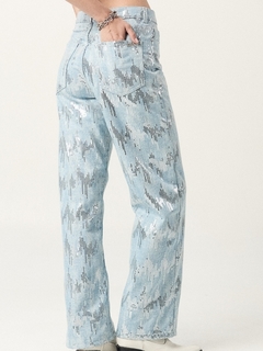 JEAN WIDE LEG FORUM SEQUINS LIGHT BLUE en internet