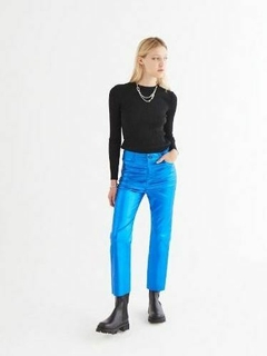 PANTALON METALIZADO BLUE